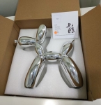 Jeff  Koons (after) - Jeff Koons (d'aprs) Balloon Dog en argent