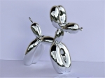 Jeff  Koons (after) - Jeff Koons (d'aprs) Balloon Dog en argent