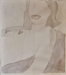 Tom Wesselman - Tekening Great American Nude