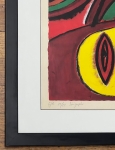 Guillaume Corneille - Signed silkscreen : Month of Photography in Paris; framed!