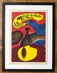Guillaume Corneille - Signed silkscreen : Month of Photography in Paris; framed!