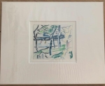 Roy Lichtenstein (naar) - Sailboat through the trees