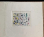 Roy Lichtenstein (naar) - Sailboat through the trees