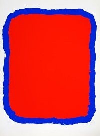 Bram Bogart - Rood-blauw