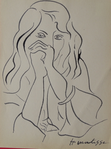 Henri Matisse - Dessin  l'encre