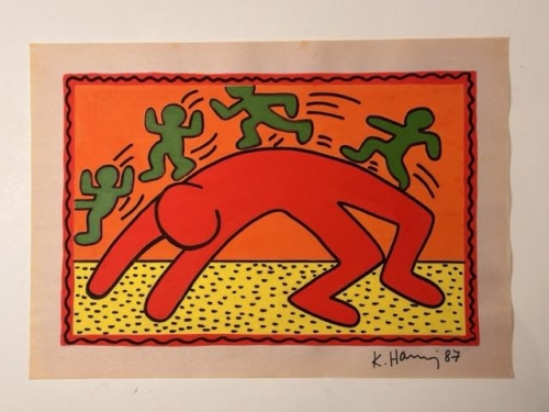 Keith Haring  - Without title