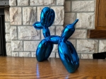Jeff  Koons (after) - BLAUWE Hondenballon