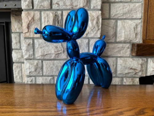 Jeff  Koons (after) - Ballon Chien BLEU