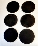 Guillaume Corneille - ) Set of six ceramic Corneille Coasters