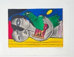 Guillaume Corneille - Lithographie signe 