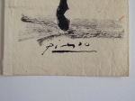 (After) Pablo Picasso - attributed, ink drawing