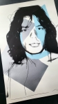 Andy Warhol - ANDY WARHOL - Mick Jagger 1975 - FS.II.138- SILKSCREEN