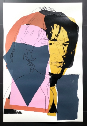 Andy Warhol - ANDY WARHOL - Mick Jagger 1975 - FS.II.139- SRIGRAPHIE