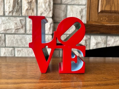 Robert Indiana (after) - Love Red Blue Green Robert Indiana (ditions Studio)