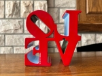 Robert Indiana (after) - Love Red Blue Green Robert Indiana (ditions Studio)