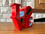Robert Indiana (after) - Love Red Blue Green Robert Indiana (ditions Studio)