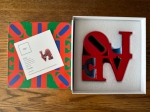 Robert Indiana (after) - Love Red Blue Green Robert Indiana (ditions Studio)