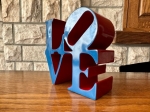 Robert Indiana (after) - Love Red Blue Robert Indiana (ditions Studio)