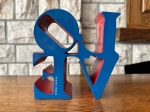 Robert Indiana (after) - Love Red Blue Robert Indiana (ditions Studio)