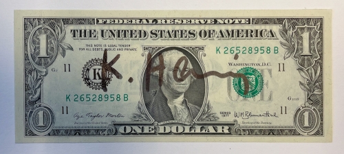 Keith Haring (after) - Dollar Bill