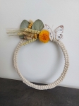 Item N° 4 - Krans met droogbloemen