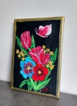 Item N° 9 - Schilderwerk met bloemen