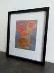 Item N° 14 - Schilderwerk "Abstracte vaas met bloemen"