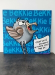 Item N 27 - Acrylschilderij BEKKIE