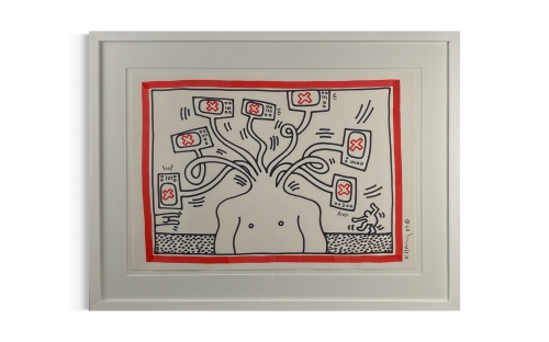 Keith Haring (after) - Drawing