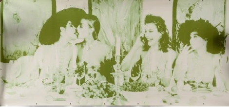 Marc Lagrange - Vrouw tijdens het diner