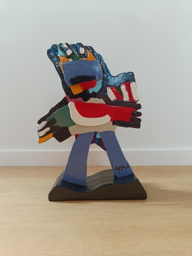 Karel Appel - Blue Boy - Sculpture