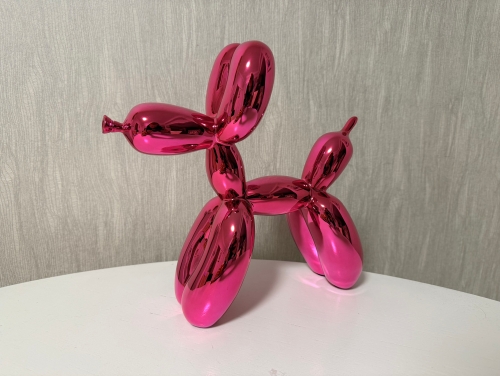 Jeff  Koons (after) - Jeff Koons Ballon Chien ROSE