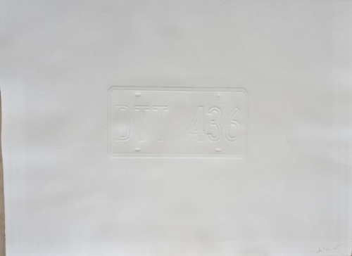 Jan Henderikse - Numberplate