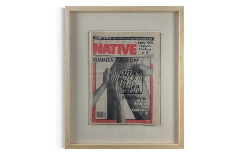 Keith Haring (after) - Dessiner sur un magazine