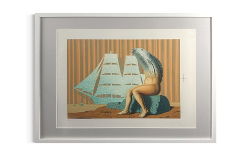 Ren Magritte - A Sduisant Navigation Deau De Mer