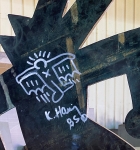Keith Haring (after) - Affiche met Tekening