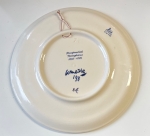 Guillaume Corneille - Superb ceramic dish created in 1998 for the Nourypharma Jubilee. Capsule creation