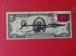 Andy Warhol - Hand signed banknote + COA