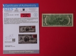 Andy Warhol - Hand signed banknote + COA