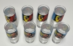 Guillaume Corneille - Set of 10 glasses: 