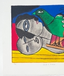 Guillaume Corneille - Lithographie signe 