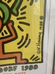 Keith Haring (after) - Keith Haring gesigneerde poster