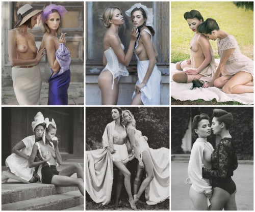 Dasha & Mari - 'Women in Love' (Folio) - Six Prints