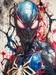 Oliver  - Spiderman in a black suit