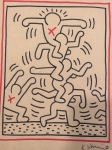 Keith Haring (after) - Zonder titel