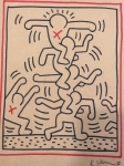 Keith Haring (after) - Zonder titel