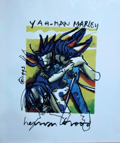 Herman Brood - herman brood met BOB MARLEY