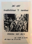 4 affiches Frieda Van Dun