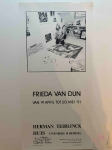 Frieda Van Dun - 4 affiches Frieda Van Dun