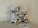 Jeff Koons Balloon Dog SILVER